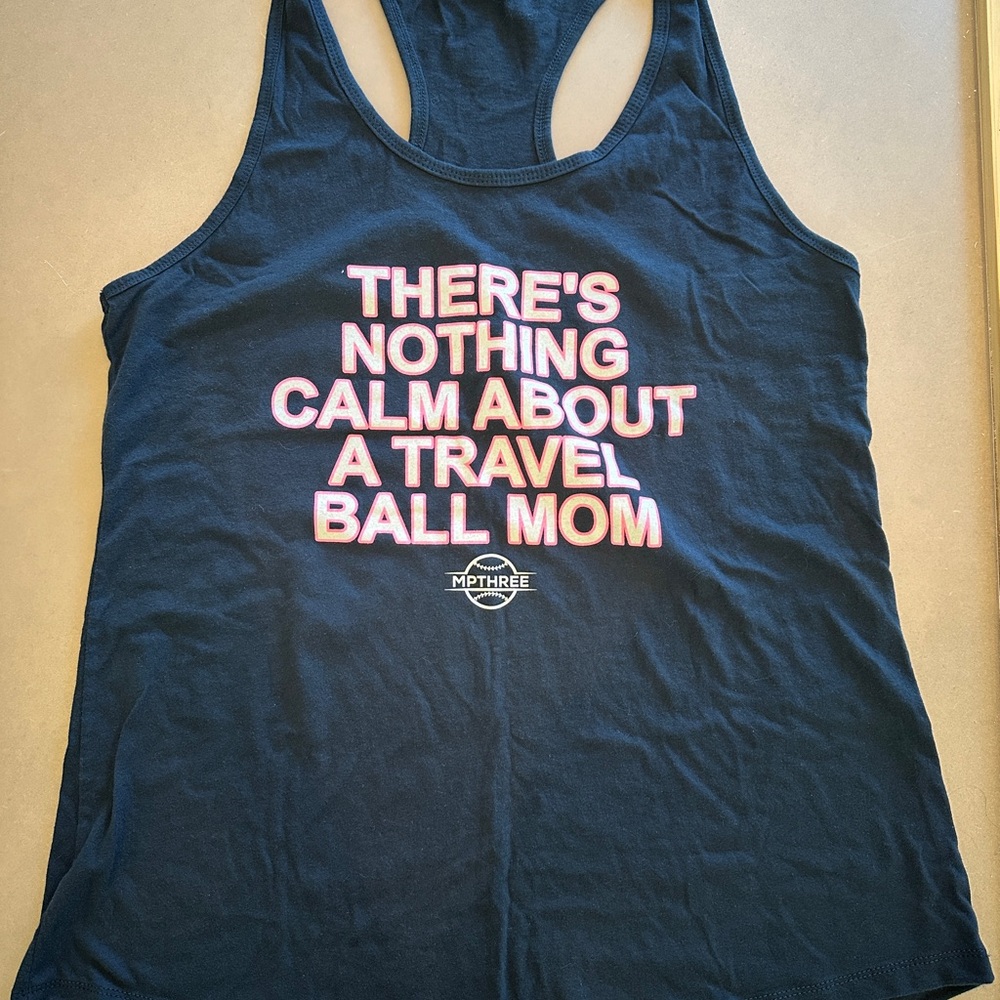 MPThree Travel Baseball Mom Tank